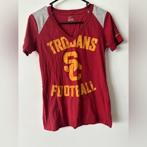 USC Trojans Women Nike Tee Shirt Size Small
